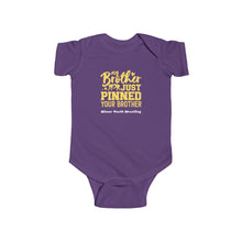 Load image into Gallery viewer, My brother Infant Fine Jersey Bodysuit