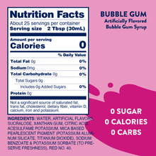 Load image into Gallery viewer, Sugar Free Bubble Gum Syrup - Limited Time Offer
